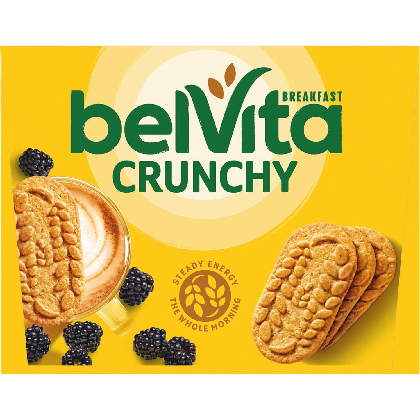 belVita Golden Oat Breakfast Bars 12-Pack — Slow-Release Carbs to Power Workdays and Pre-Meeting Focus