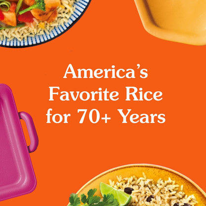 BEN'S ORIGINAL Long Grain White Rice, 5 lb Bag – Family-Sized Side for Kid-Friendly Lunchbox Packing and Dinner Plates