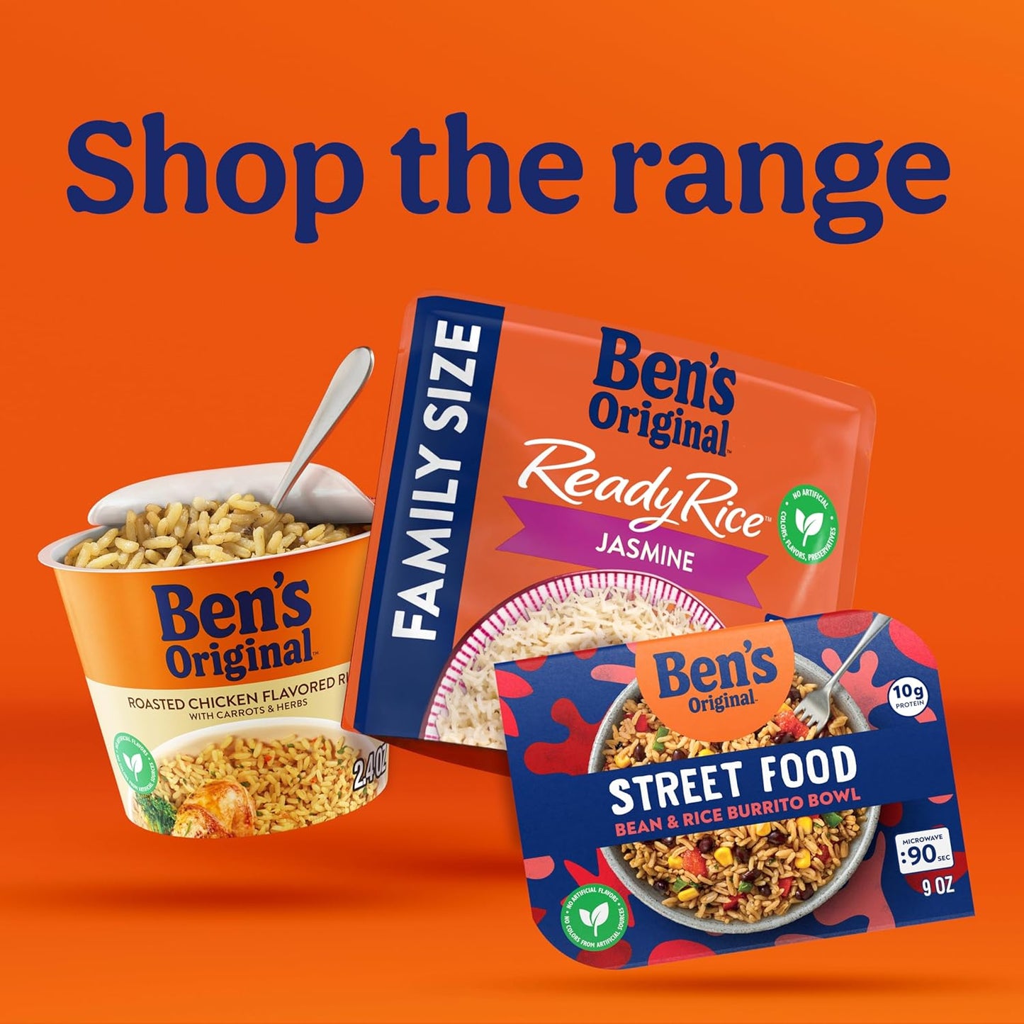 BEN'S ORIGINAL Ready Rice Jasmine Rice — Quick Office Lunch Carb Base for Meal-Prep Professionals