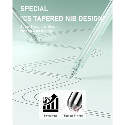 Four_Candies_Pastel_Gel_Ink_Pen_Set,Cute_Retractable_0.5mm_Fine_Point_Pen,Note_Taking_Aesthetic_Pens,_Black_Ink_Pens_with_Highlighter,_Smooth_Writing_Pens_for_School,_Office