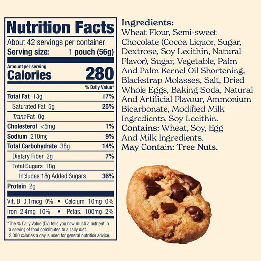 Famous Amos Original Bite-Size Cookies, Thoughtful Stocking Stuffer and Halloween Treat Alternative, 9 oz