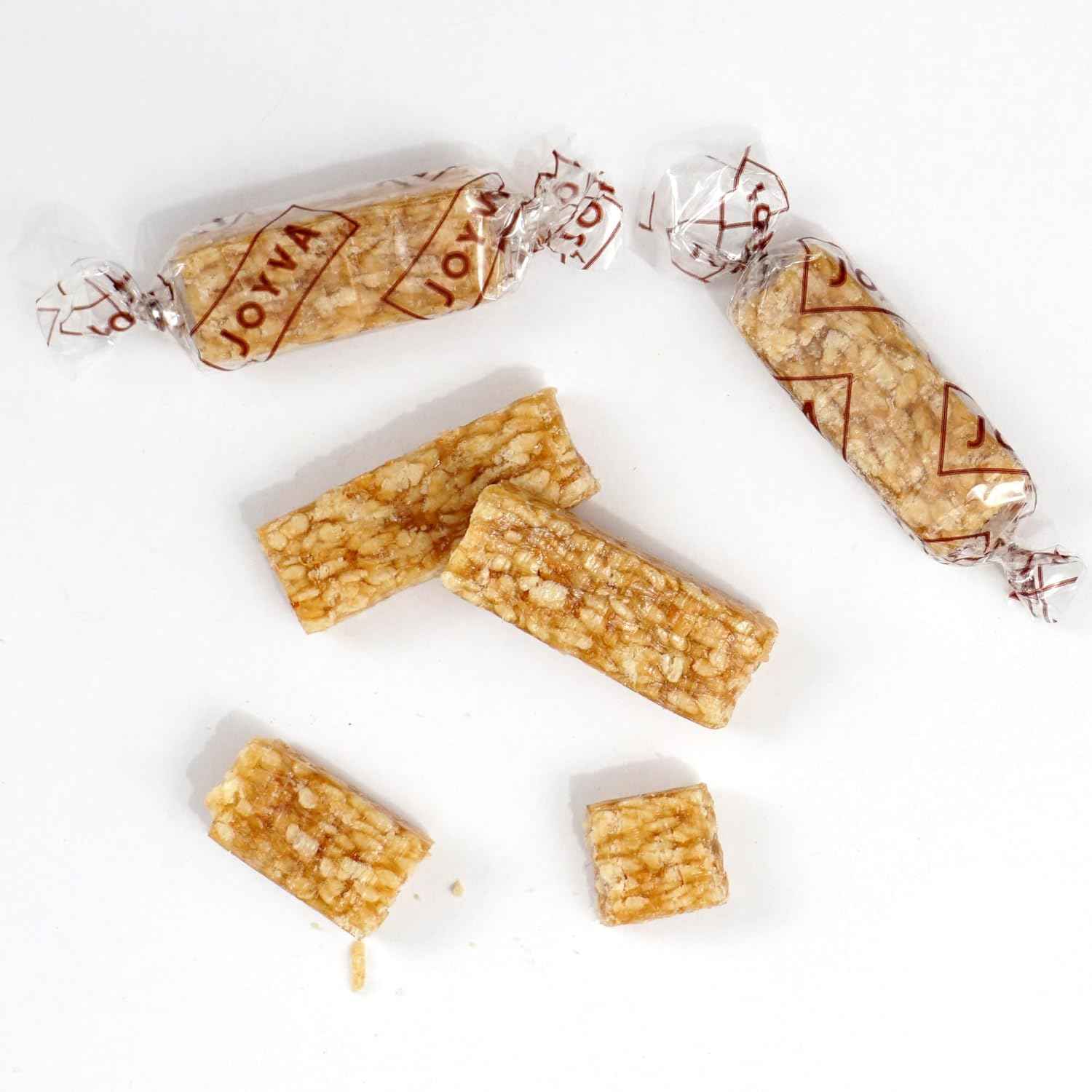 Hampton Popcorn & Candy Company Sesame Crunch Bars, 1 lb Bulk Bag – Honey Sesame Nostalgic Candy Bars for Holiday Stocking Stuffers, Hostess Gifts, and Care Packages