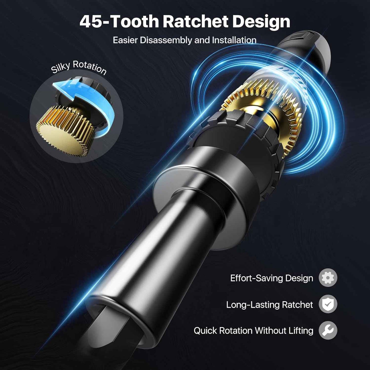 Wesdut 13-in-1 Ratchet Screwdriver – Faster Furniture Assembly for the Home Office Setup