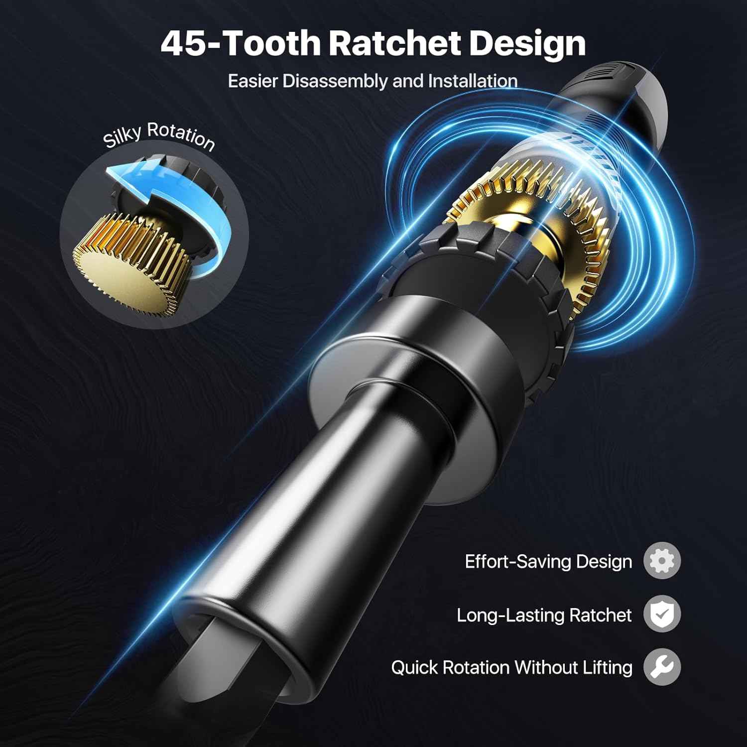 Wesdut 13-in-1 Ratchet Screwdriver – Faster Furniture Assembly for the Home Office Setup