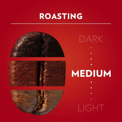 Lavazza Qualità Rossa Ground Coffee – Morning Focus Brew for Home Office, Drip and Espresso Ready
