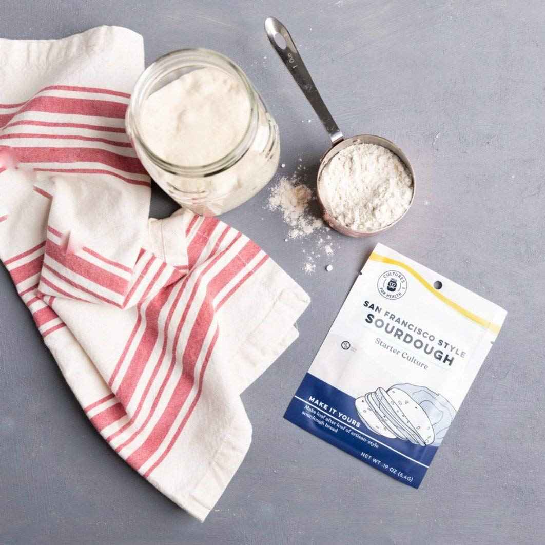 Cultures for Health San Francisco Sourdough Starter – Housewarming Present for Friends Who Love Artisan Bread