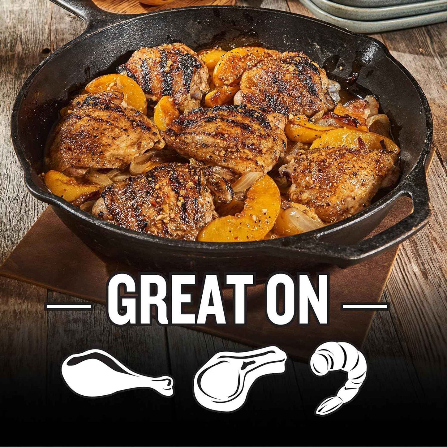 McCormick Grill Mates Brown Sugar Bourbon Seasoning, 9.75 oz – Portable Patio & Camping Shake for Grilled Ribs, Chicken, and Steak