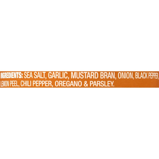 blend of garlic, onion, black pepper, and sea salt