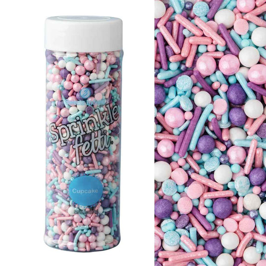 Sweets Indeed Sprinklefetti Cupcake Topper and Cake Decorating Sprinkles – Thoughtful Gift for Bakers, Moms, and Hostesses