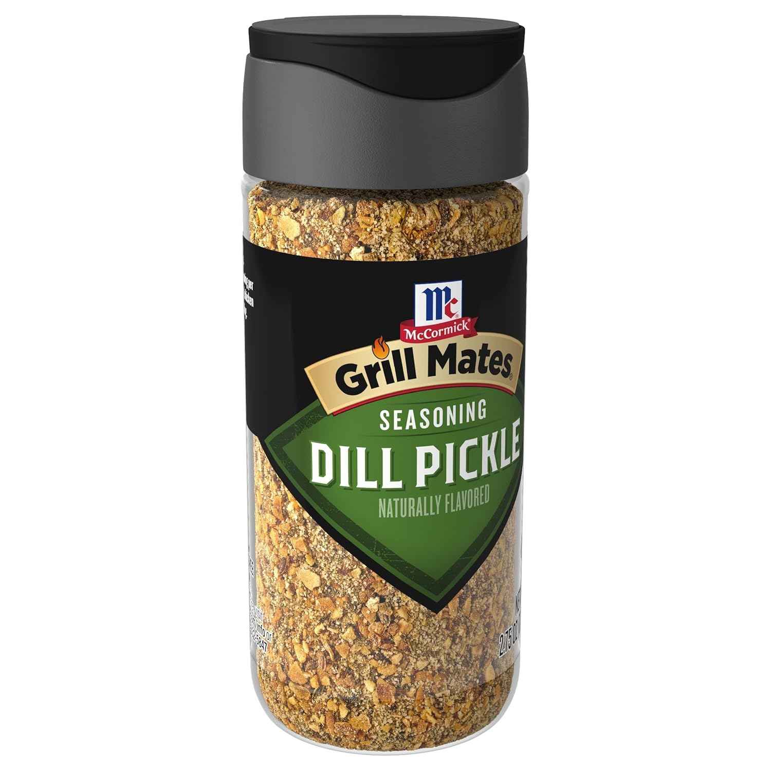 McCormick Grill Mates Dill Pickle Seasoning, 2.75 oz – Backyard BBQ & Camping Shaker for Burgers, Chicken, and Grilled Veggies
