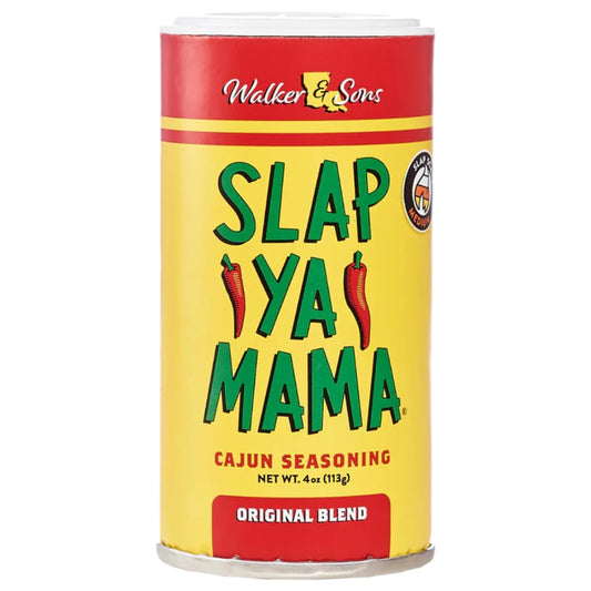 blend of salt, red pepper, black pepper, and garlic