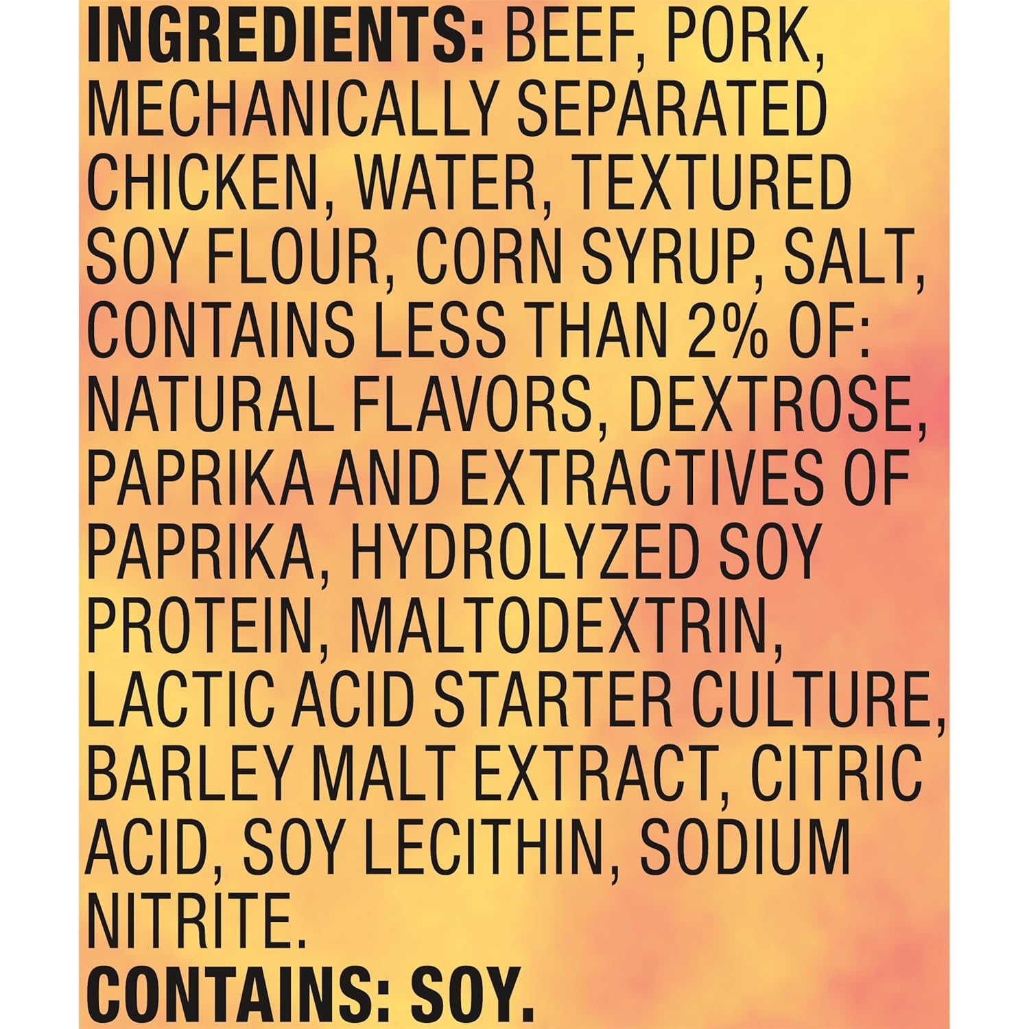 blend of spicy beef, pork, and chicken