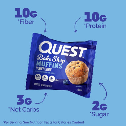blueberry flavor profile mimicking a classic comfort baked good