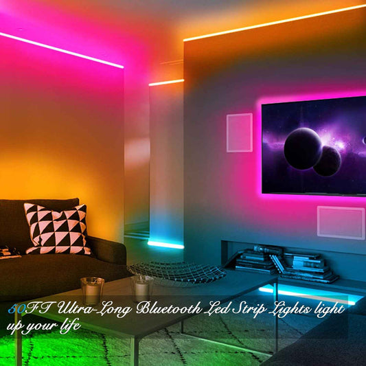 DAYBETTER RGB LED Strip Lights – Relaxing Color Therapy Lighting for Meditation and Self Care