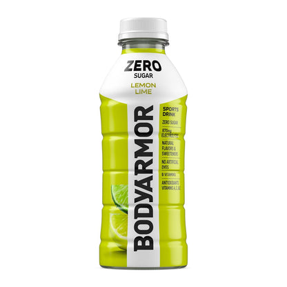 BODYARMOR ZERO Sugar Lemon Lime – Clean-Label Electrolyte Drink for an Uncluttered Wellness Fridge