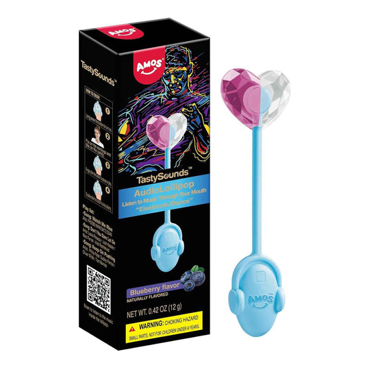 Amos Music Lollipop Candy – Audio Singing Lollipop Surprise Gift for Her, Individually Wrapped Novelty Birthday Present