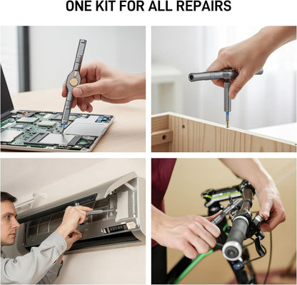 [Brand] 42-in-1 Magnetic Screwdriver Set – Ergonomic Repair Tool to Reduce Wrist Strain During Long Sessions