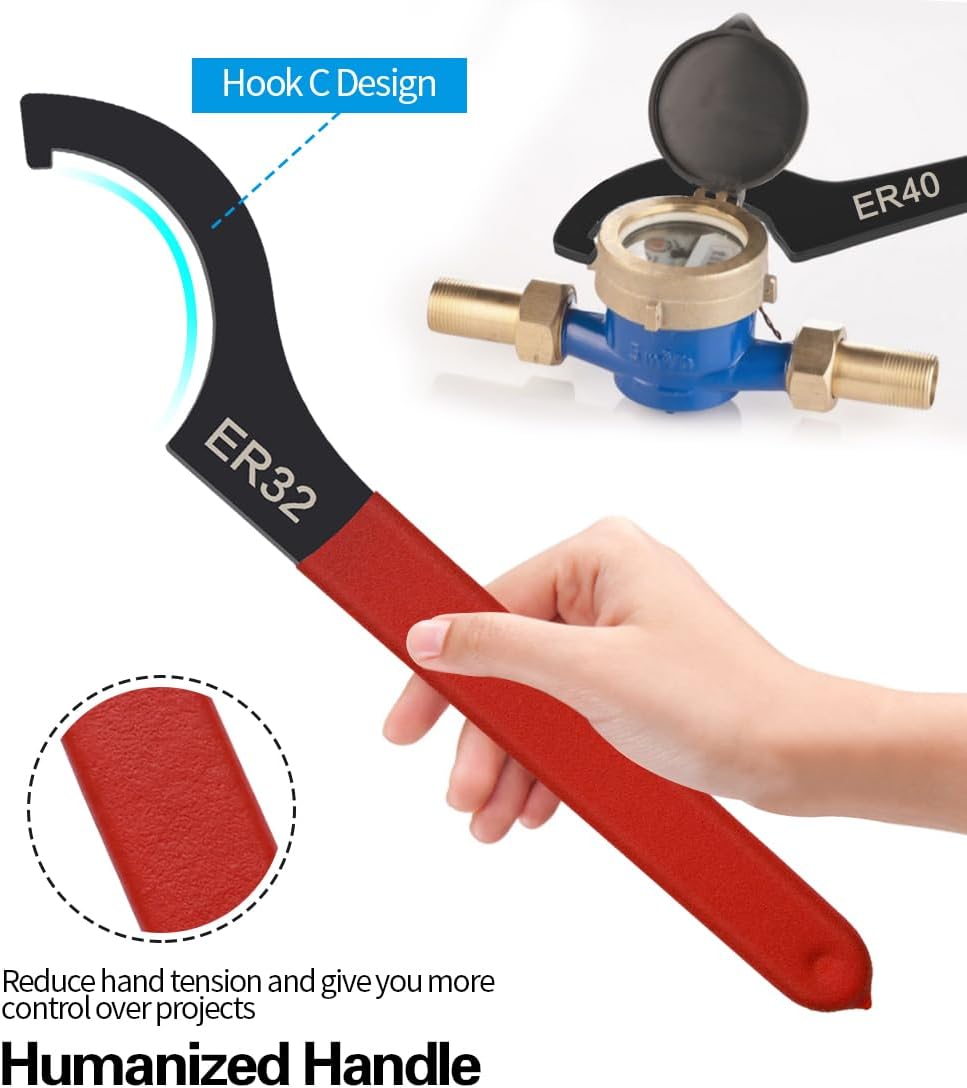 [Brand] 6-Piece Coilover Spanner Wrench Kit – Practical Gift for Car Enthusiasts and Hobbyist Mechanics