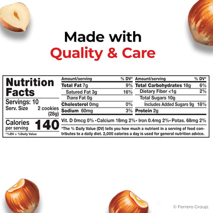 brand-aligned packaging that signals the authentic nutella taste experience