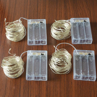 [Brand] Fairy Lights – Thoughtful Housewarming Gift for New Homeowners, 4-Pack Battery String Lights