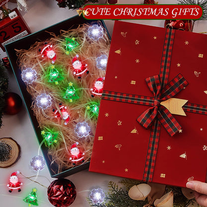 [BRAND] Flameless Battery Christmas Lights with Cool-Running LEDs – Safe Holiday Decor Around Kids, Pets, and Dried Wreaths