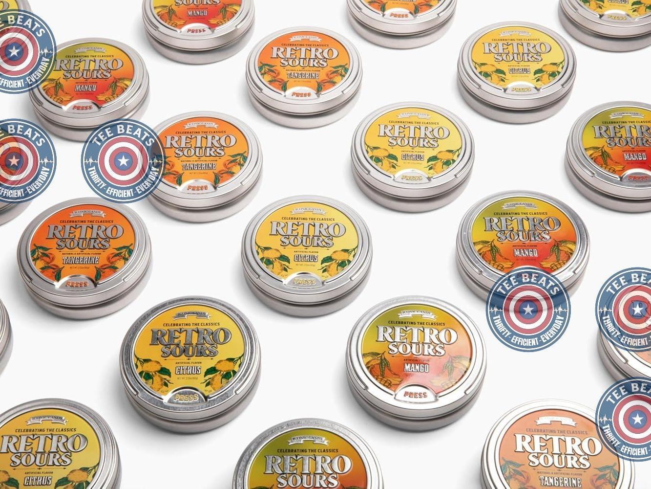 brand identity tied to a heritage candy line, emphasizing 'time-honored' quality