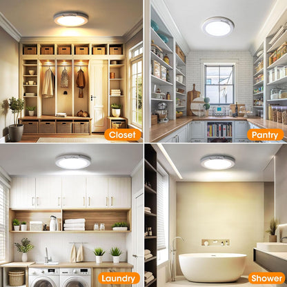 [Brand] Magnetic Ceiling Light – Wireless Minimalist Closet and Hallway Light, No Drilling