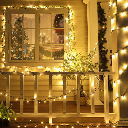 Brightown Cool-Touch LED String Lights 14ft 50 LEDs - Flameless Indoor Lights Safe Around Children, Pets & Bedrooms, ETL Certified