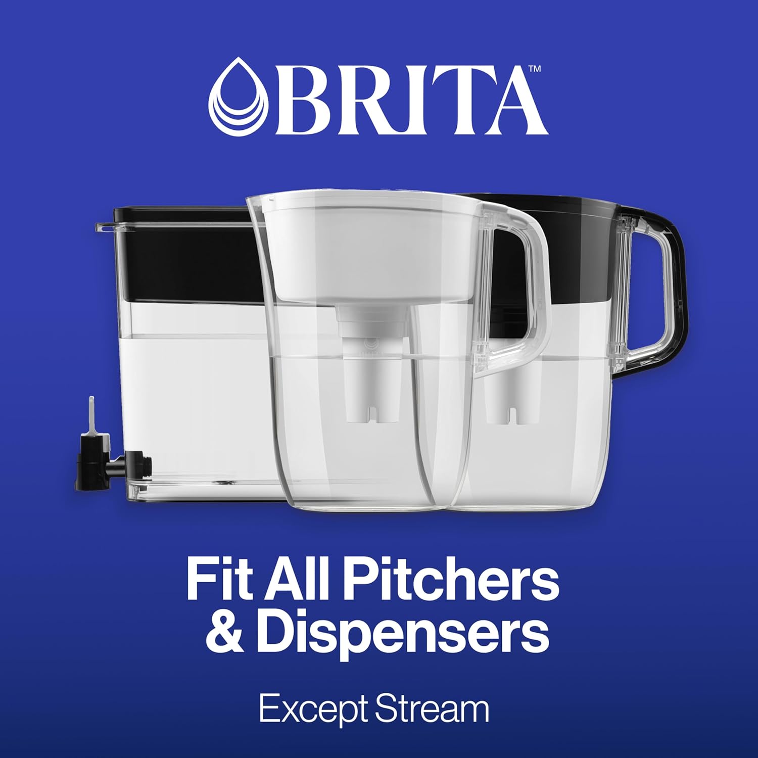 Brita Elite Water Filter Replacements for Pitchers – Practical Housewarming Gift for New Homeowners and First Apartments