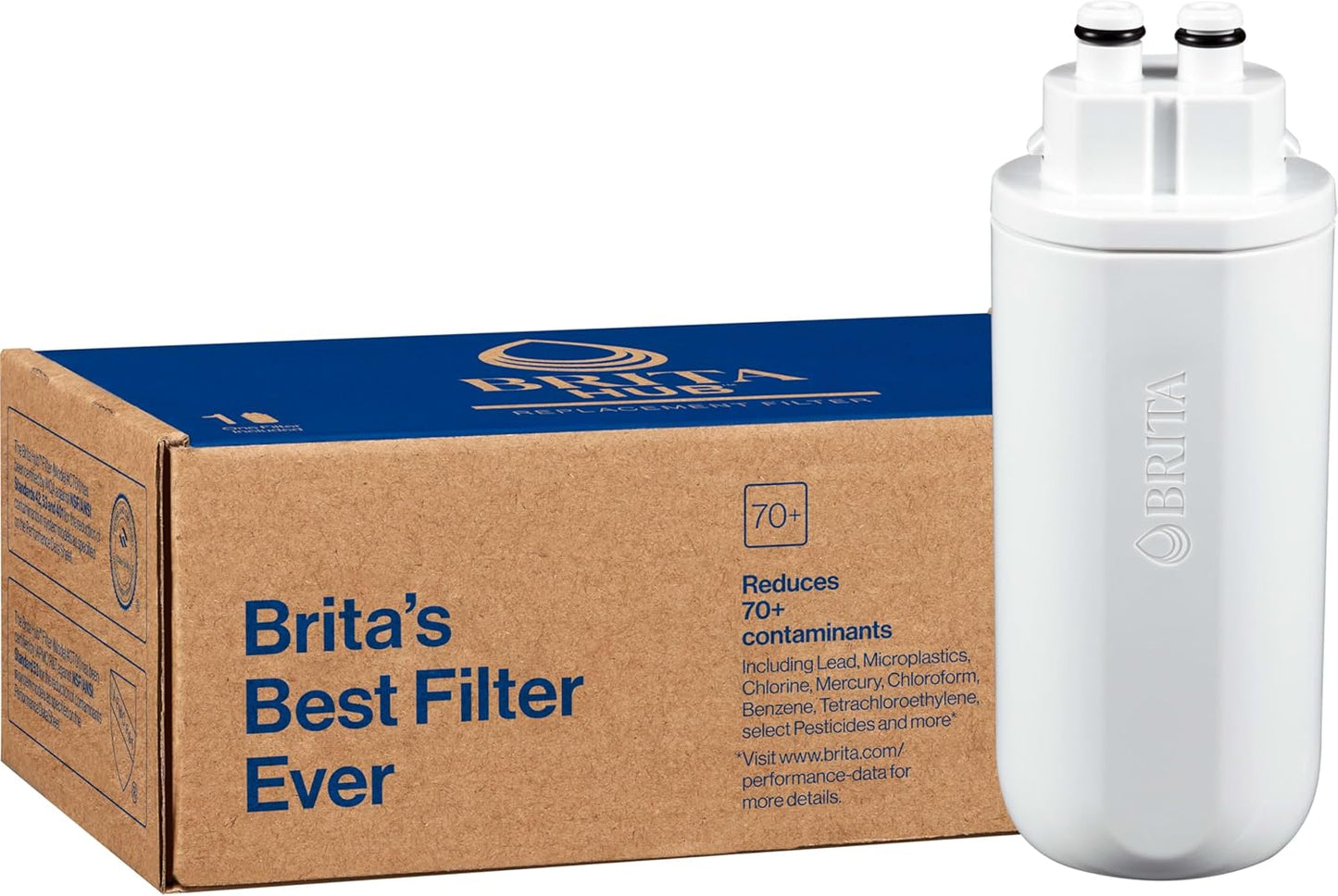 Brita Hub Replacement Water Filter – BPA-Free Filter for Safe Family Drinking Water, Reduces Lead and Chlorine
