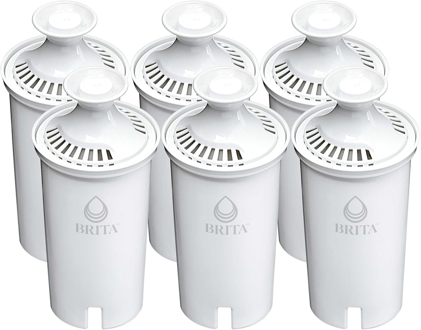 Brita Standard Water Filter 6-Pack – Thoughtful Housewarming Gift for New Homeowners and Renters