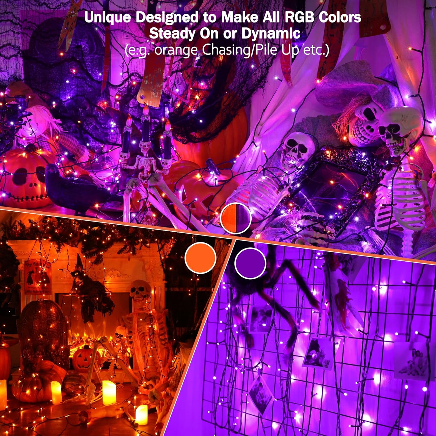 BrizLabs IP44 Waterproof String Lights – Patio and Porch Decor for Covered Outdoor Spaces