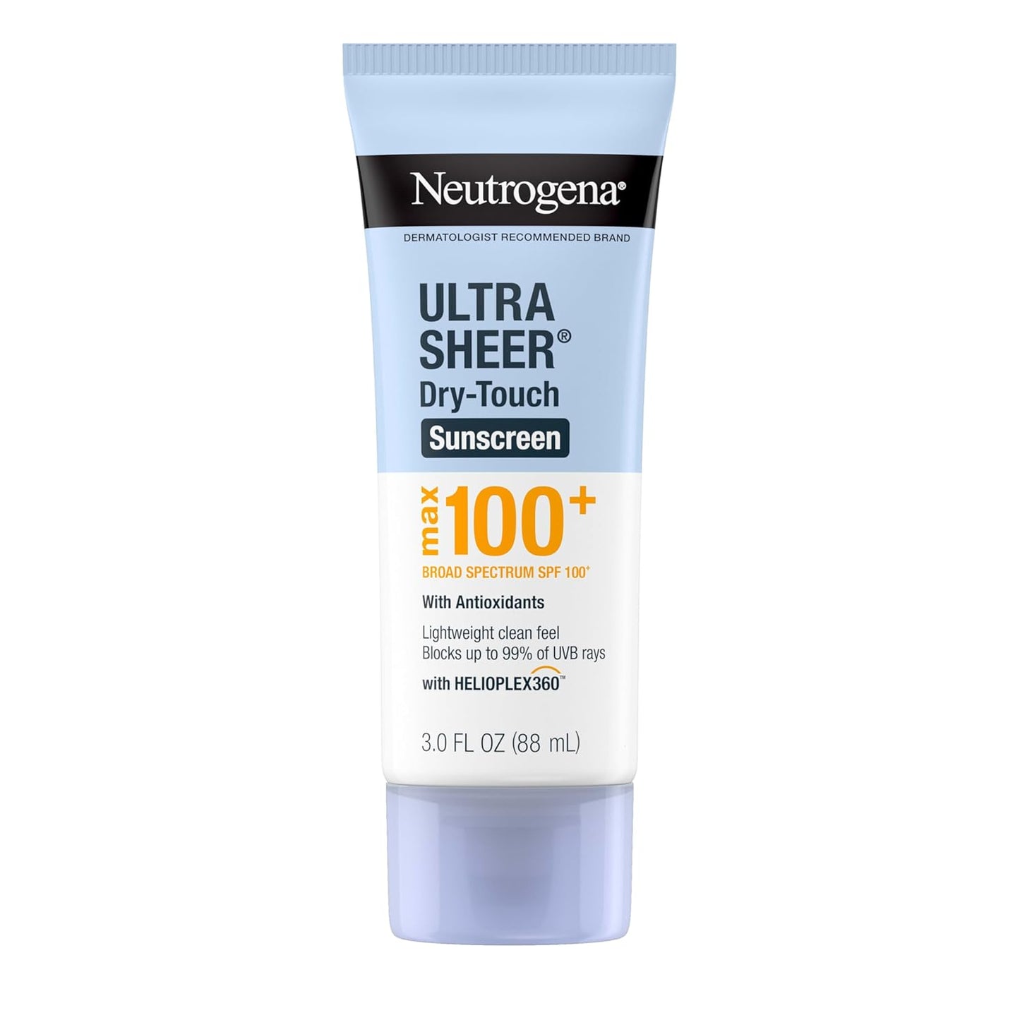 broad spectrum spf 100+ uva/uvb protection with helioplex360 technology