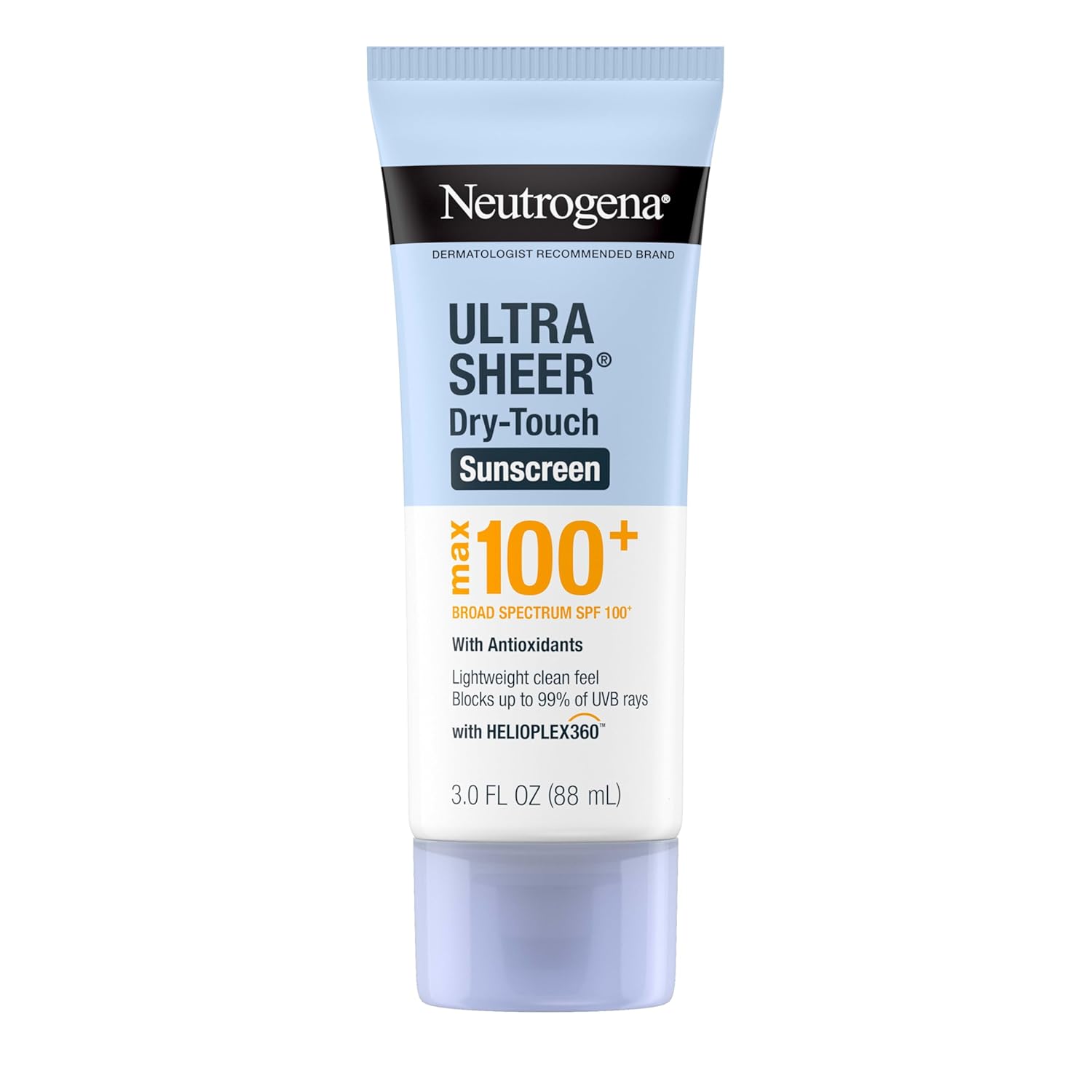 broad spectrum spf 100+ uva/uvb protection with helioplex360 technology