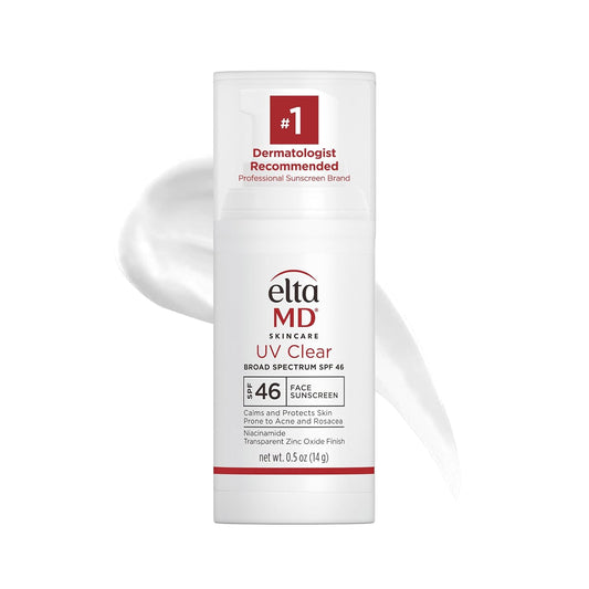 broad-spectrum spf 46 protection with transparent zinc oxide