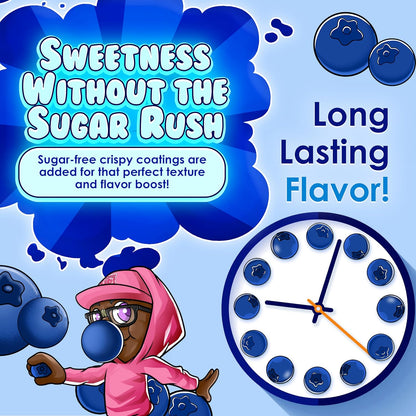 Bubblegum Kids Sugar Free Gum – Vegan & Gluten Free Bubble Gum for School Snack Time and Playdates