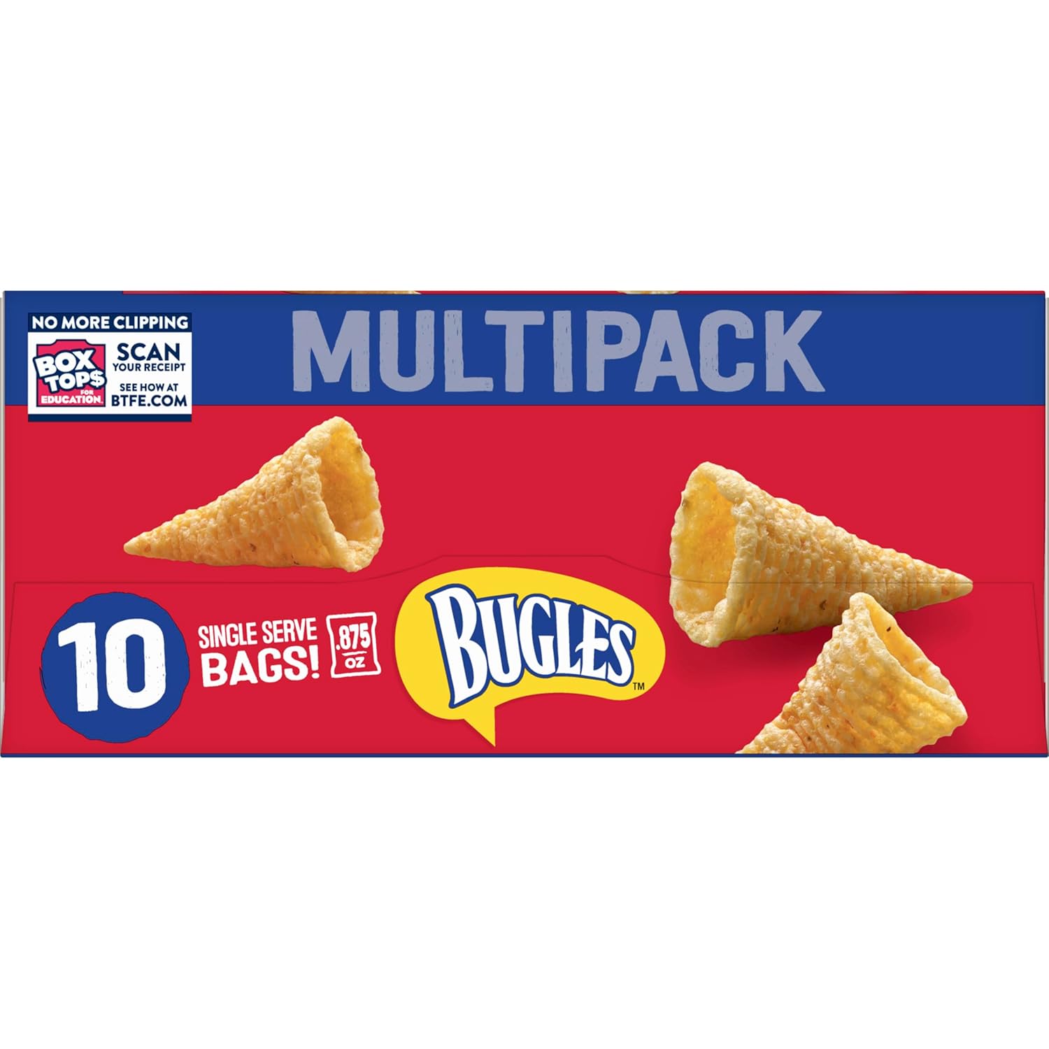 Bugles Original Crispy Corn Snacks – Nostalgic Care Package Snack for College Students, Military, and Long-Distance Loved Ones