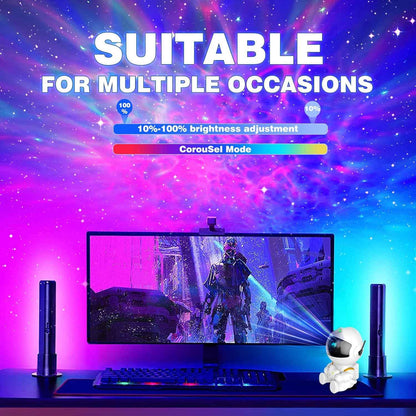 [Brand Name] Astronaut Galaxy Projector – Calming Meditation Corner Light, Star Nebula Sleep Aid with Timer