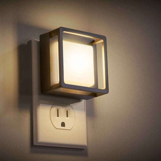 DORESshop Night Light for Kids Bedroom and Playroom – Auto On/Off Dimmable Plug-In, 2 Pack