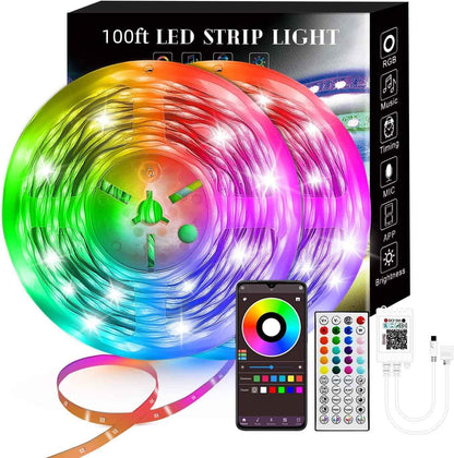LuminNest Smart LED Strip Lights – Thoughtful Housewarming Gift for Her and Him, RGB Music Sync