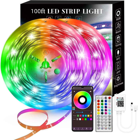 LuminNest Smart LED Strip Lights – Thoughtful Housewarming Gift for Her and Him, RGB Music Sync
