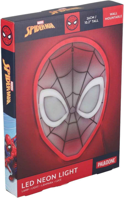 Spider-Man LED Neon Light – Safe Night Light for Kids Bedroom, Cool to Touch Plastic Wall Decor for Boys and Girls