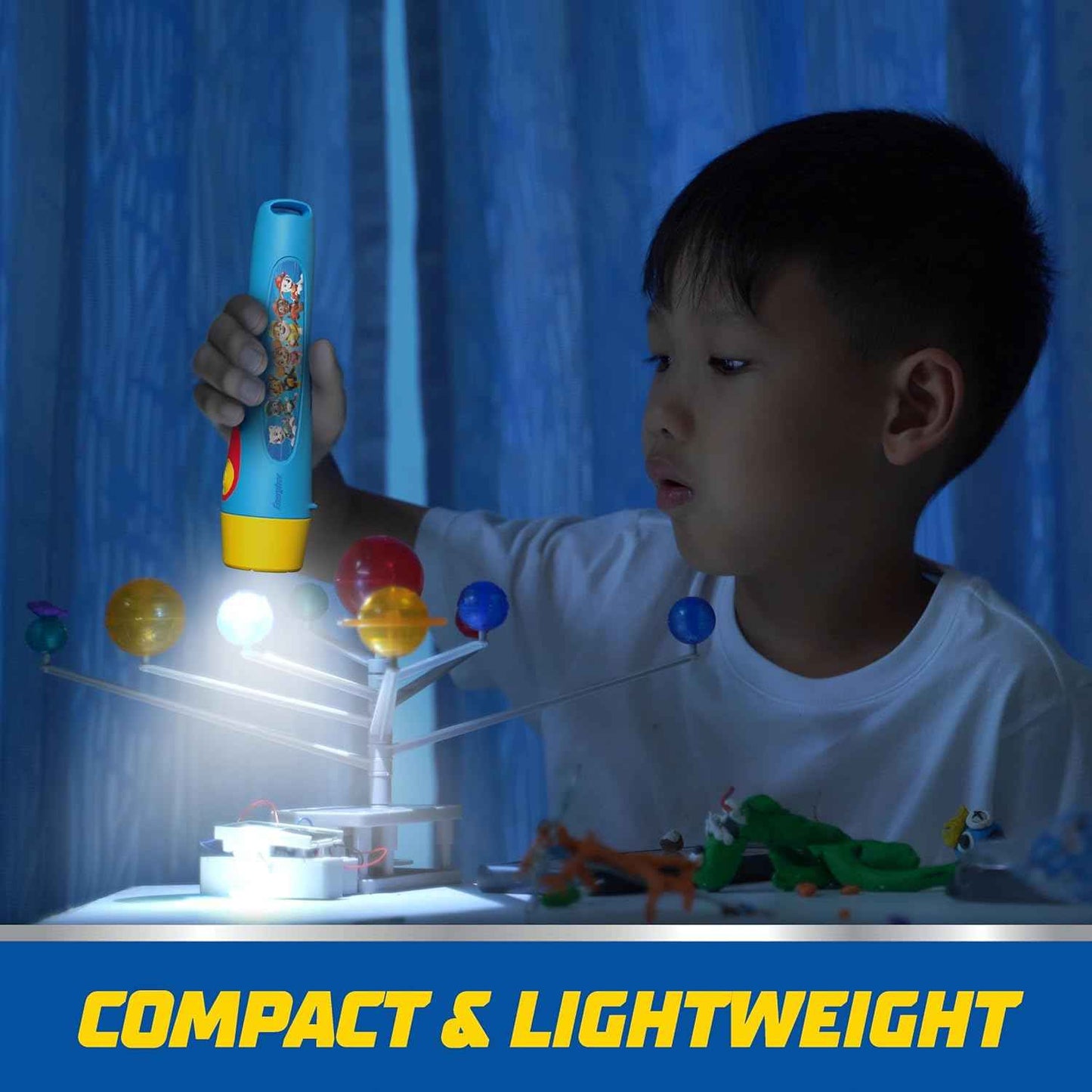 Energizer PAW Patrol Kids Flashlight – Drop-Resistant Up to 3 Feet with Shatterproof Lens for Worry-Free Play