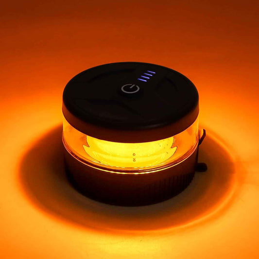 Magnetic Wireless Beacon Light, USB-C Rechargeable Strobe Light for Camping and Off-Road Adventures, IP67 Portable LED Beacon
