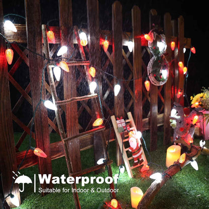 Brizled Cool-to-Touch C9 LED Christmas Lights – Safe Holiday Tree Lighting for Kids' Bedrooms and Playrooms