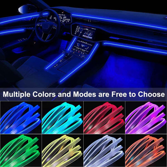 AuroraDrive Interior Car LED Strip Lights APP Control – Aesthetic Cabin Ambiance Lighting for Bedroom on Wheels