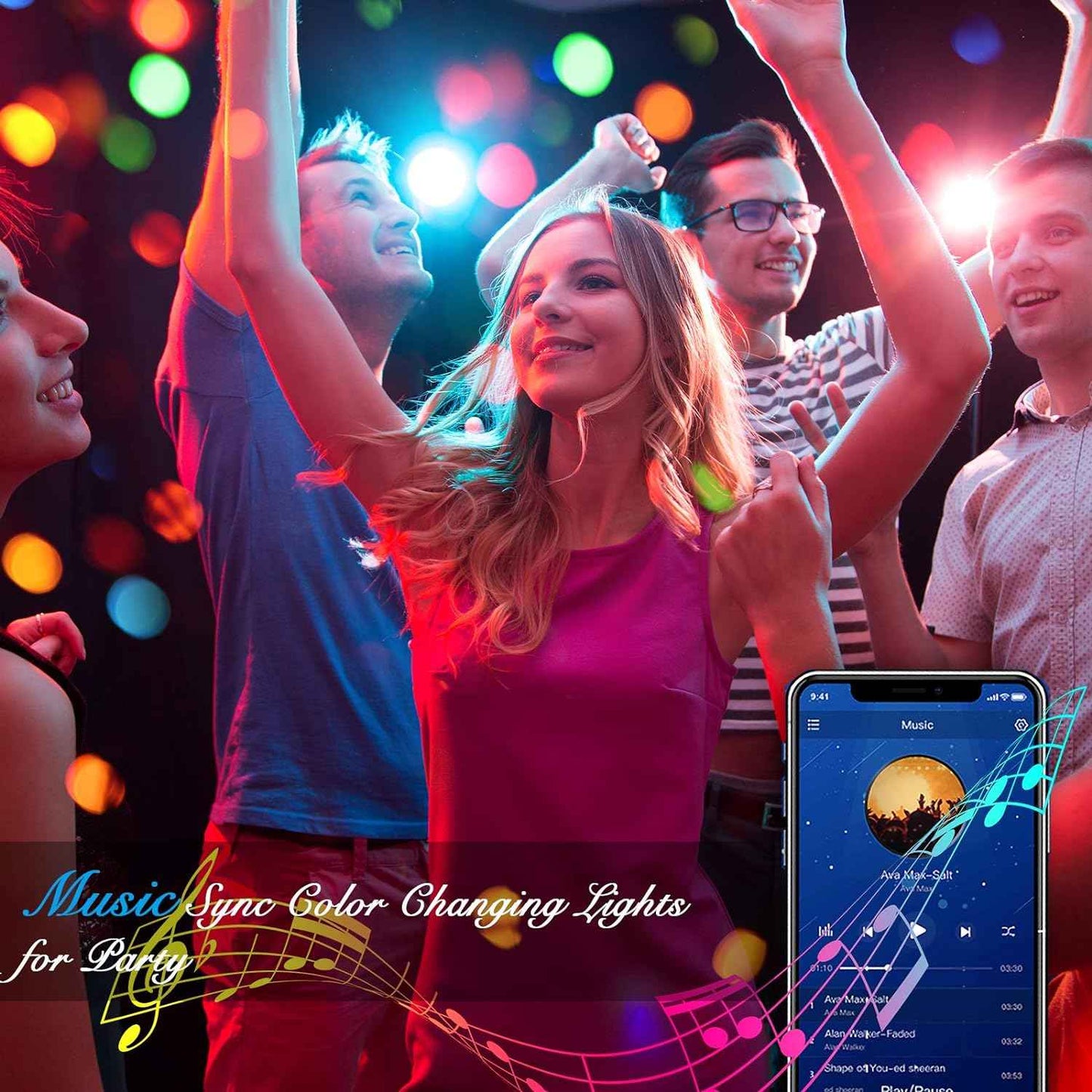 DAYBETTER RGB LED Strip Lights – Relaxing Color Therapy Lighting for Meditation and Self Care
