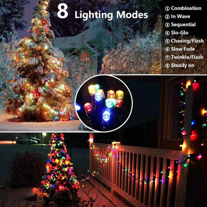 Joomer Battery Fairy Lights – Thoughtful Housewarming Gift for Her, 66ft 200 LED with Timer and 8 Modes Multicolor