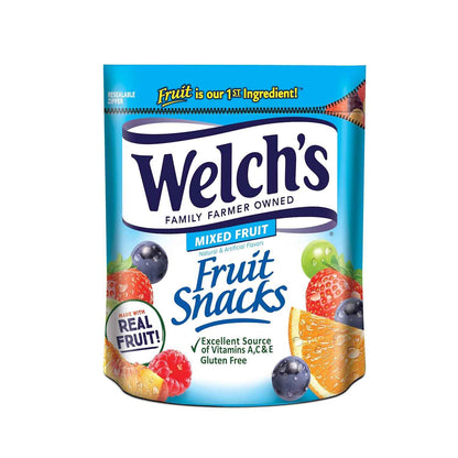 Welch's Fruit Snacks Bulk Variety Bag – Portable Gluten-Free Snack Packs for Camping, Hotel Rooms, and Long Car Rides
