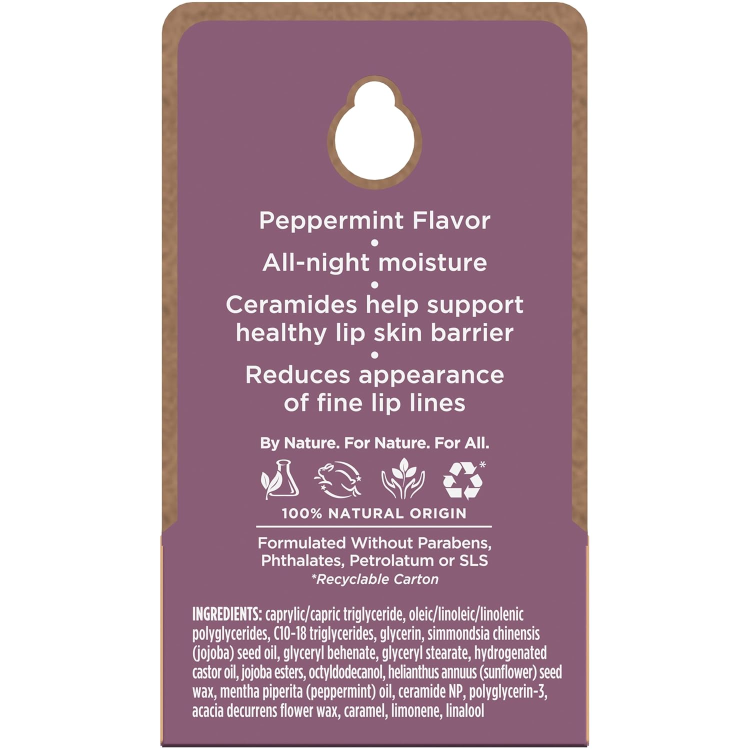 Burt's Bees Overnight Intensive Lip Treatment – Nightly Bedtime Self-Care Ritual for Hydrated Lips by Morning